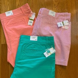 Women’s Crown & Ivy Shorts Set of 3 - Size 14